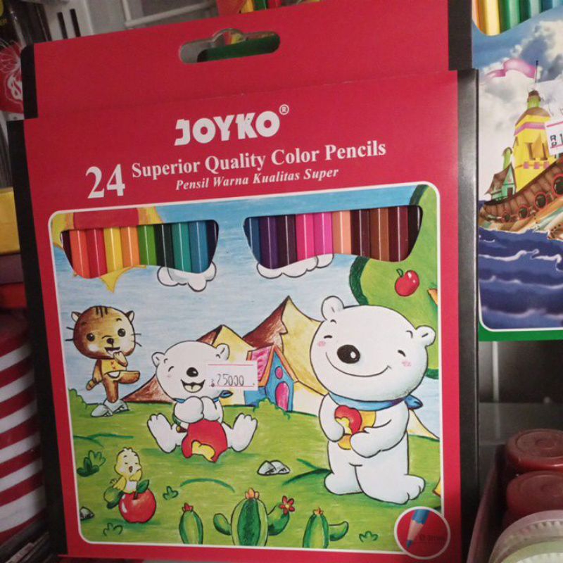 

pensil warna joyko isi 24