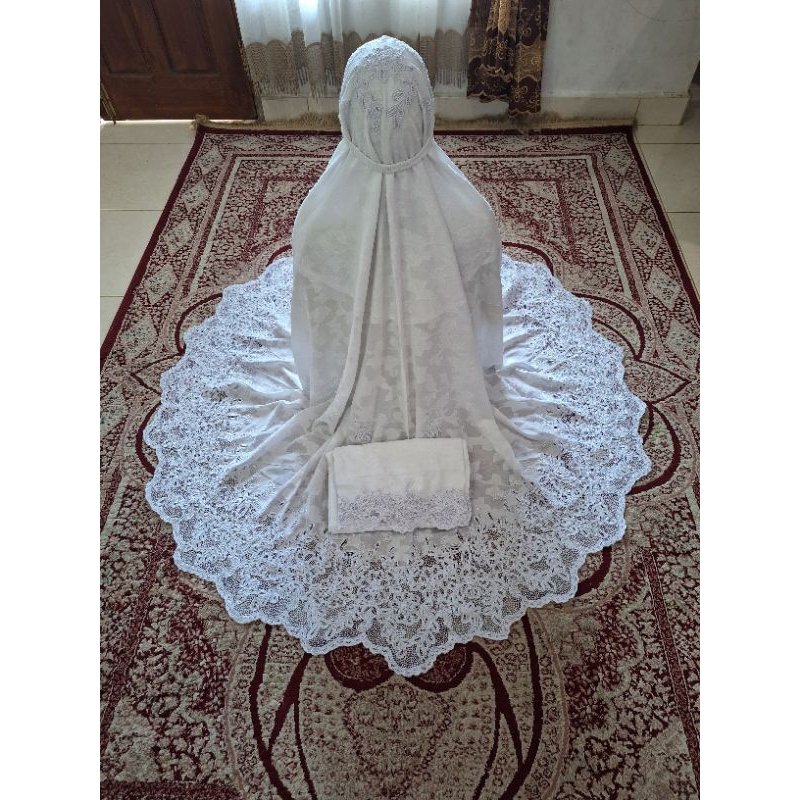 mukena dewasa kerancang rubia