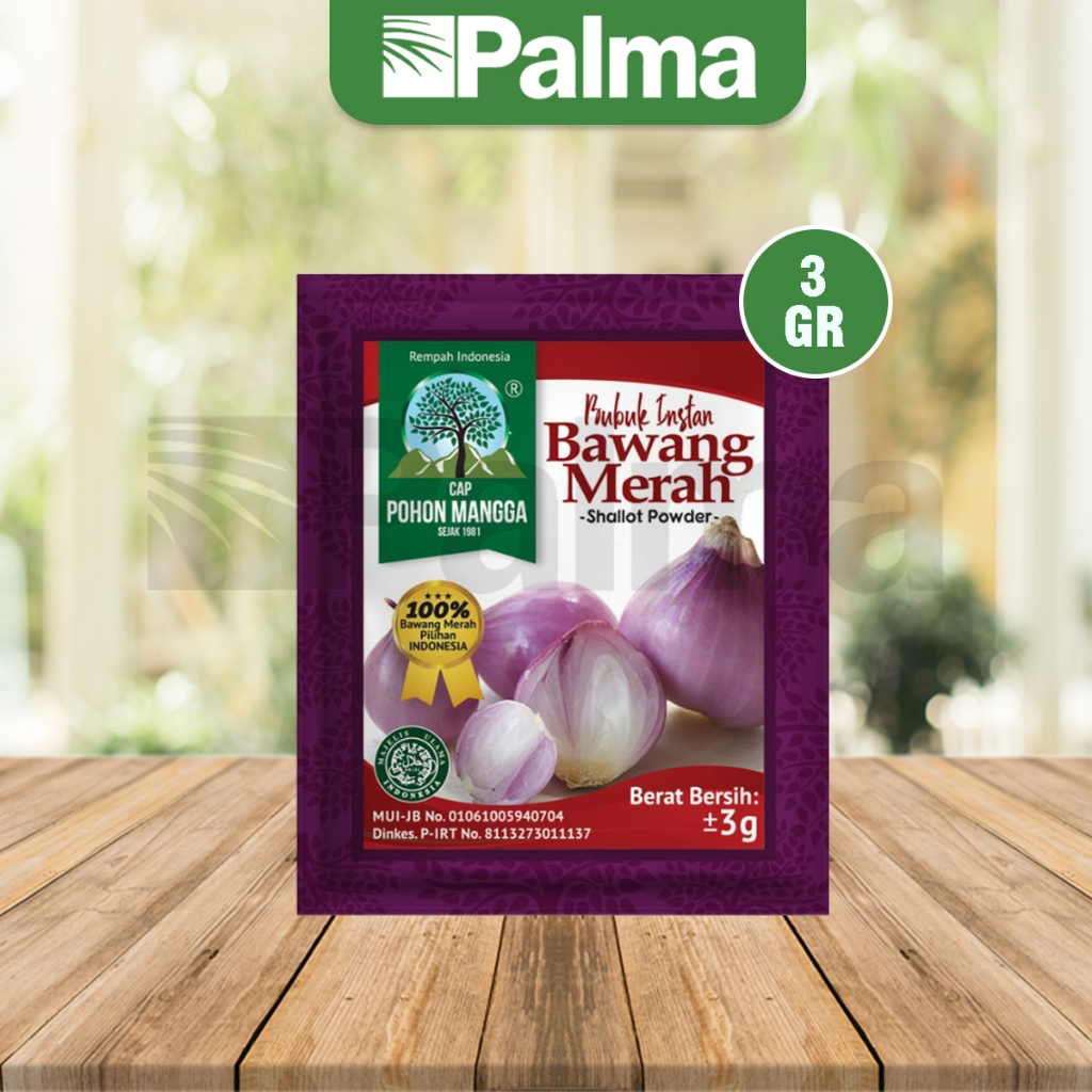

BUBUK BAWANG MERAH CAP POHON MANGGA, SACHET