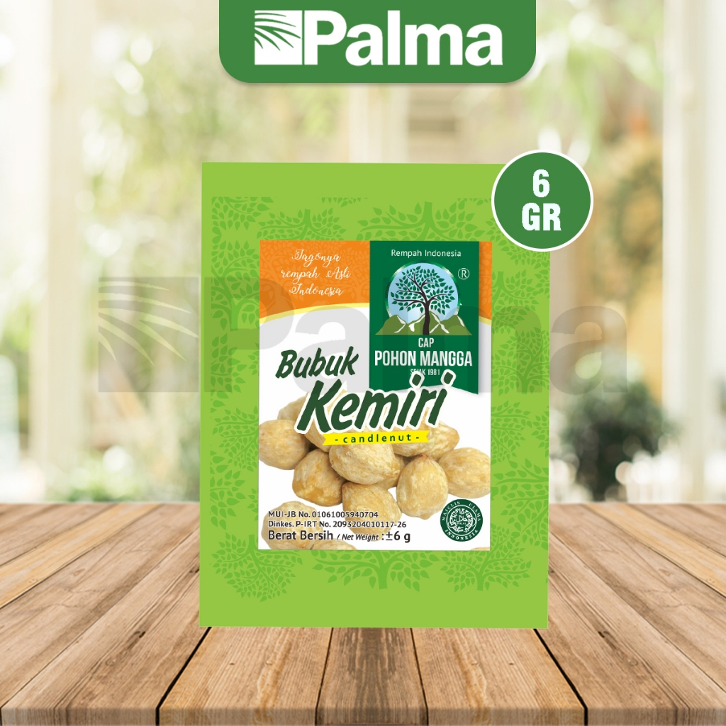 

BUBUK KEMIRI CAP POHON MANGGA, SACHET
