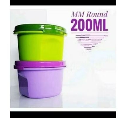 MM round tupperware