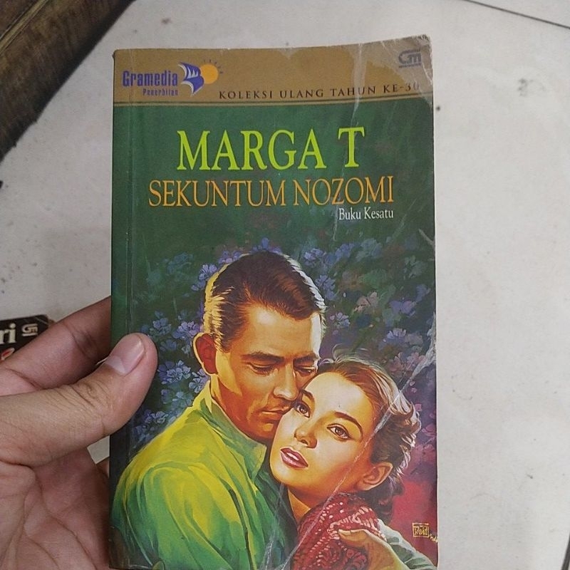 buku novel marga t sekuntum Nozomi original