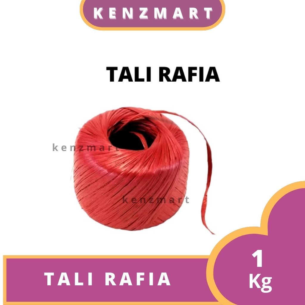 

Kenzmart - Tali Raffia 1 Kg , Tali Rafia 1 kg