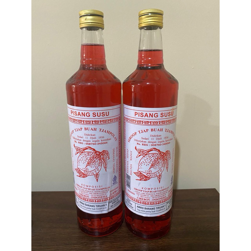 

Sirup Pisang Susu Tjampolay Cirebon