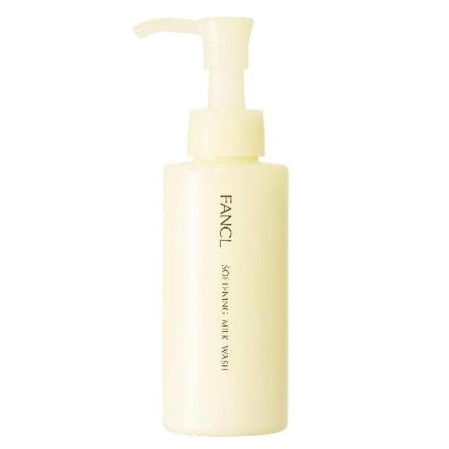 FANCL Soft Skin Milk Facial Cleanser (Morning Facial Cleanser) (Skin Care, Additive-Free, Dry Skin, 