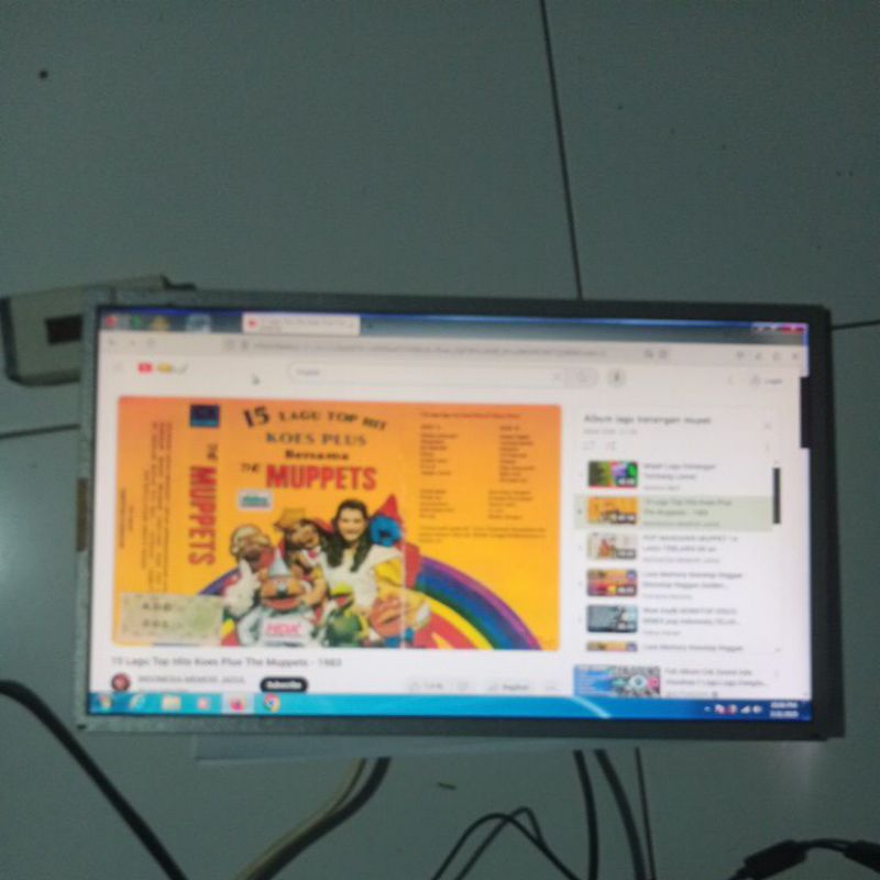motherboard mesin monitor HP V190