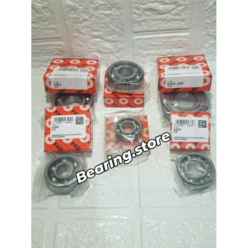 Bearing Laher rasio gardan as pully roda set vario 125 150 pcx fullset c3 hispeed ori