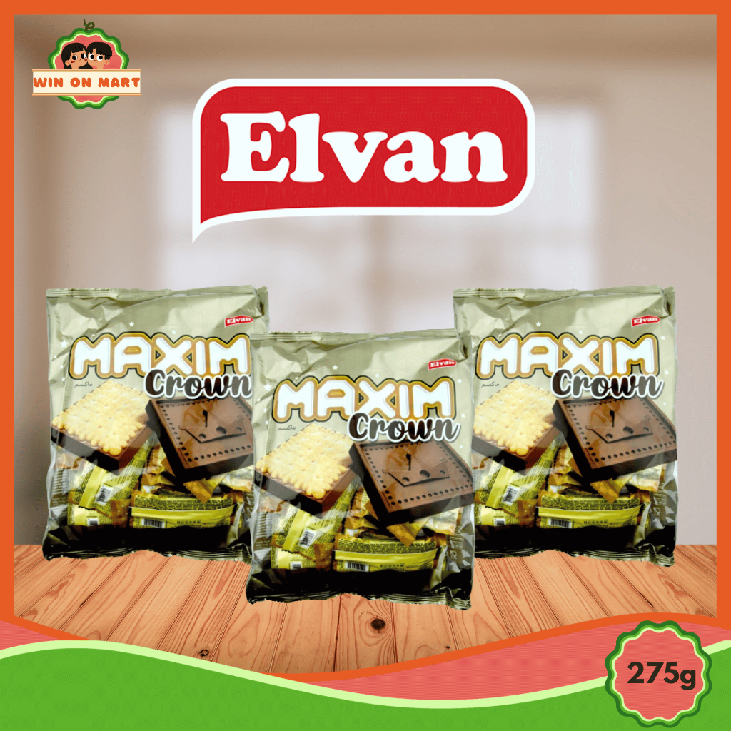 

COKLAT | ELVAN MAXIN CROWN 275g BISKUIT COKLAT