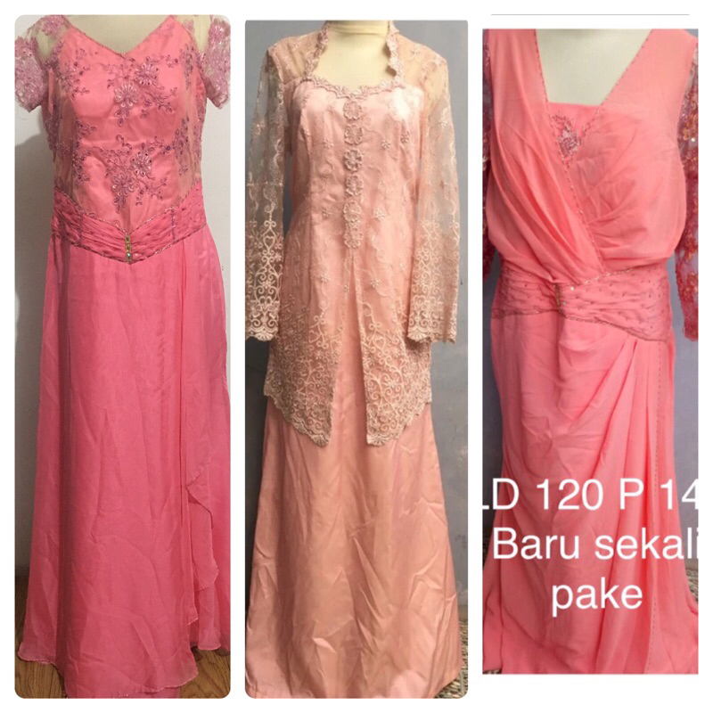 PRELOVE  BAJU PESTA MEWAH KEBAYA WEDDING BRIDAL  BISA UNTUK DISEWAKAN