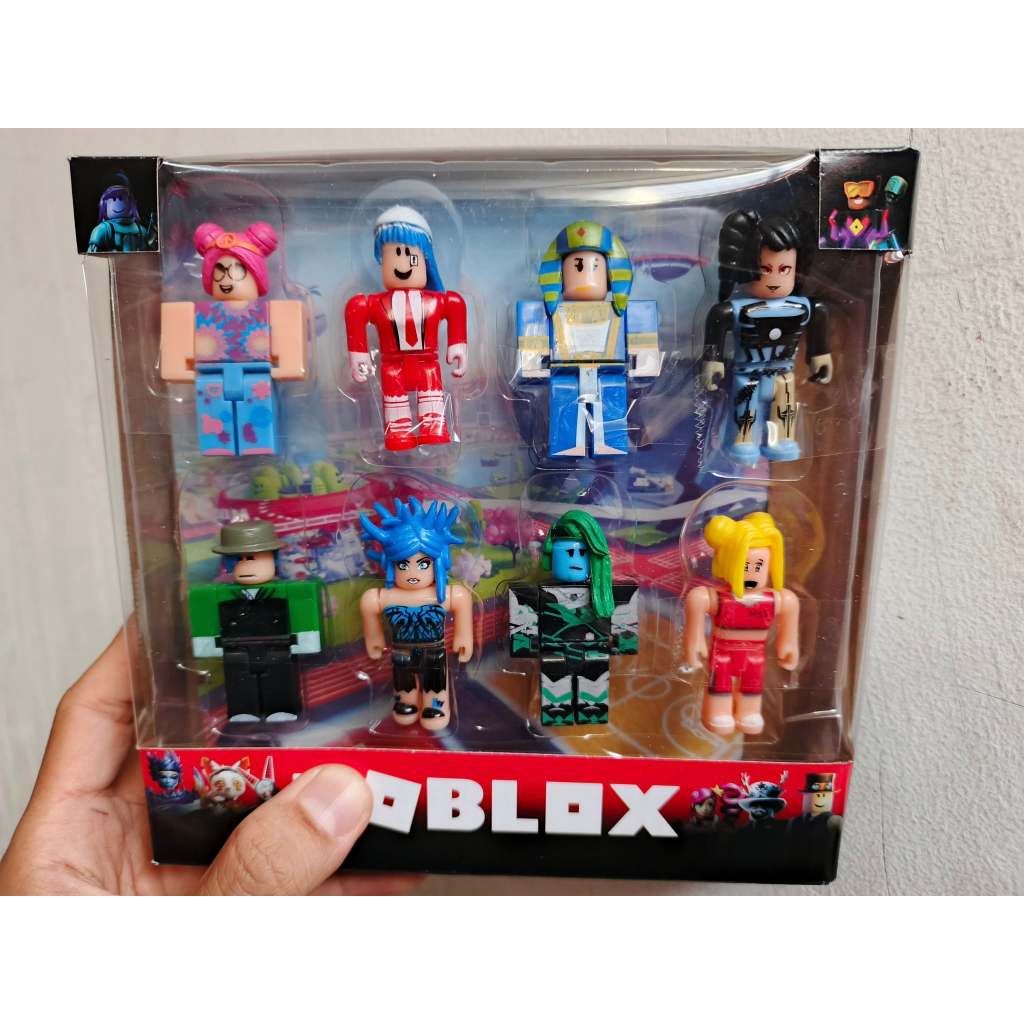 Mainan Figure Roblox Minifigure Roblok Figur Bongkar Pasang