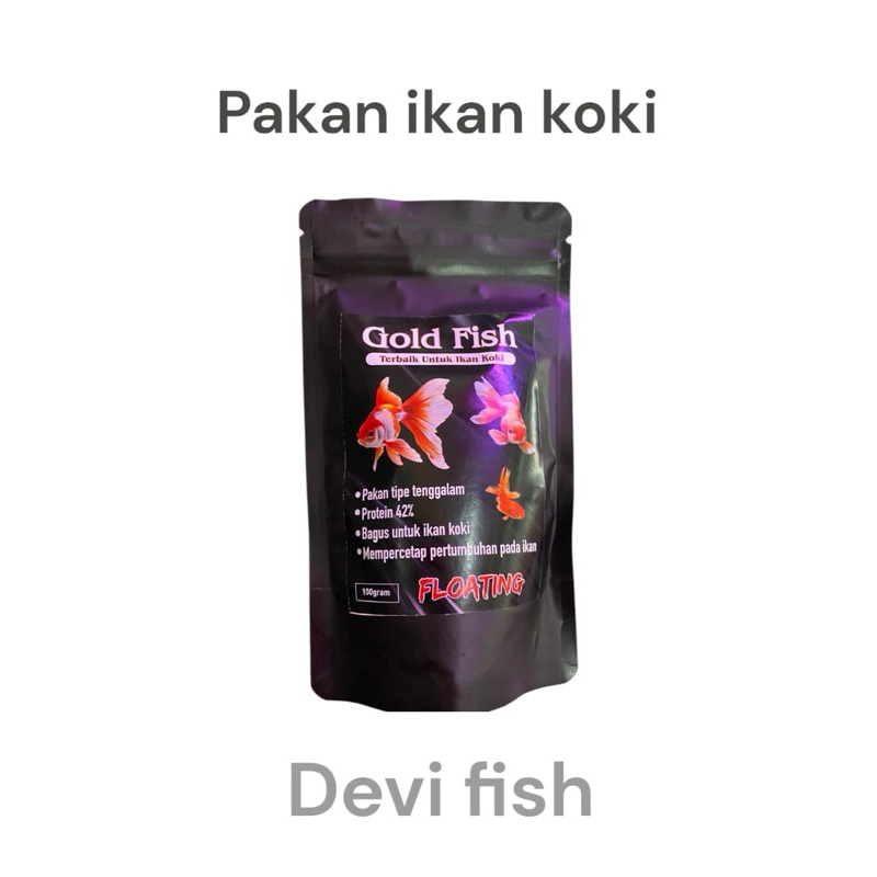 Gold Fish Floating Pakan Terbaik Untuk Ikan Mas Koki