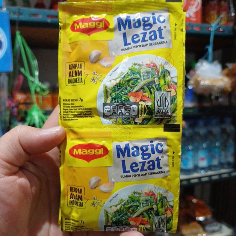 

maggi magic lezat bumbu penyedap serbaguna isi 12