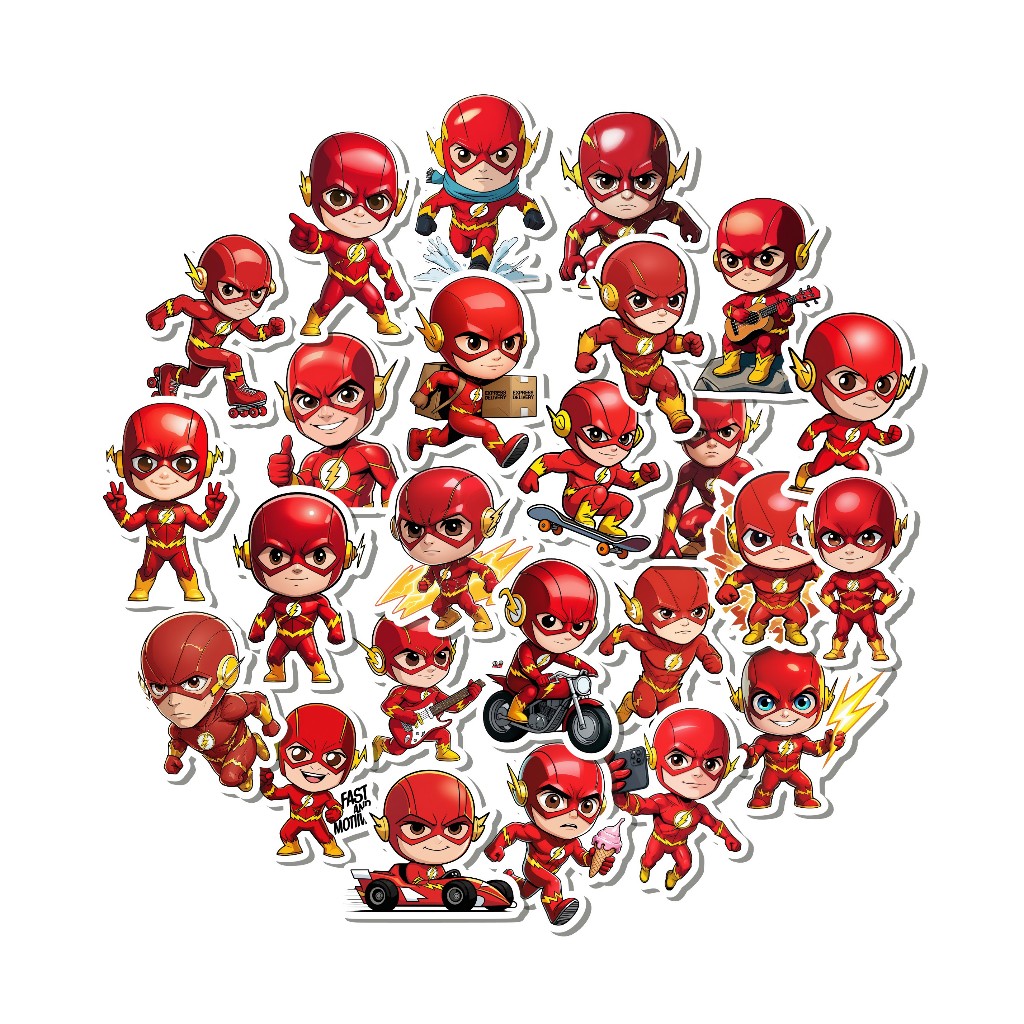 

Stiker Super Hero The Flash - Mainan Edukasi Anak