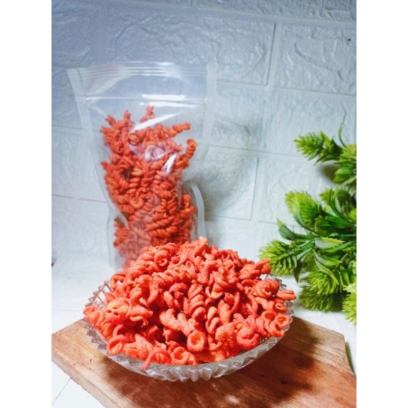 

Macaroni spiral 1kg snack kiloan