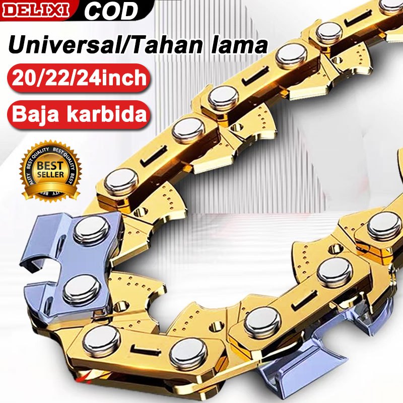 【kualitas Jerman】rantai chainsaw 22 inch Rantai Potong Mesin Gergaji Chainsaw Rantai sensor Rantai C