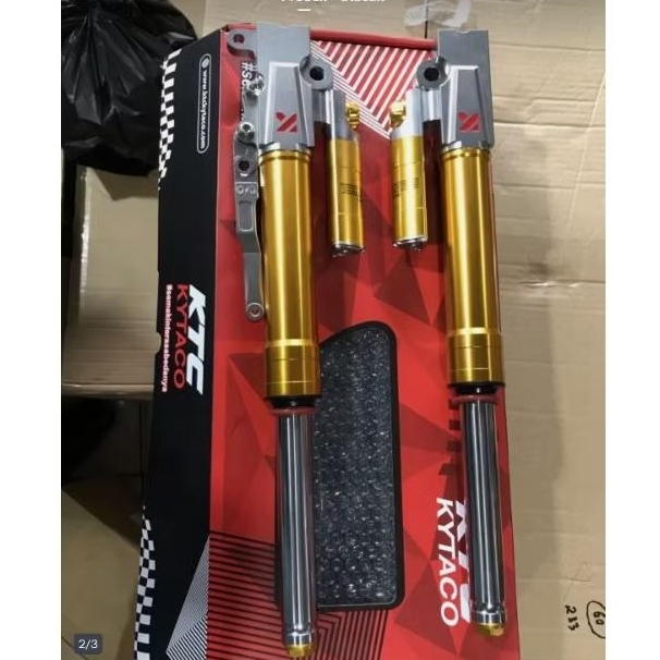suspension Vario 150 shock depan Vario 150 /125  original produk ktc kytaco