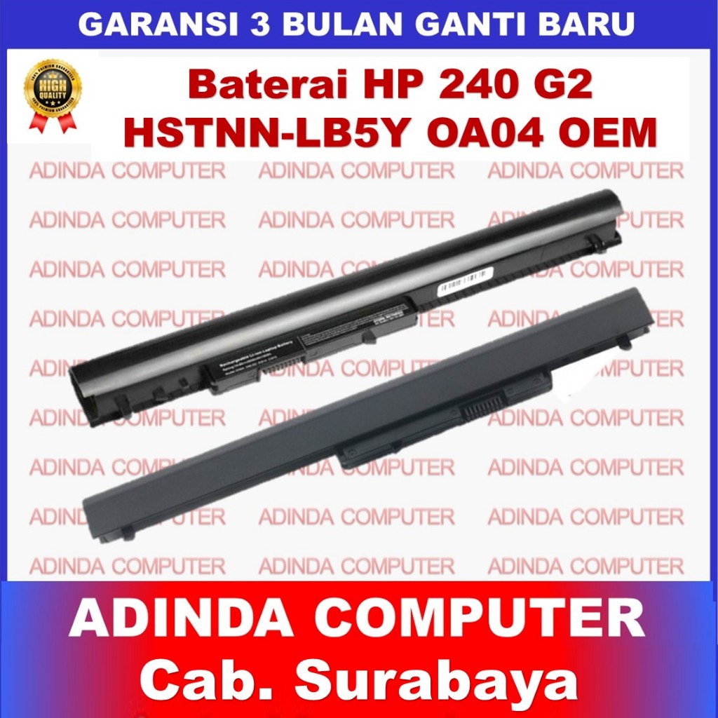 Baterai HP 240 G2 15-D000 15-D100 15-G000 15-G100 15-G200 14-R 14-N 14-D TPN=F15 TPN-C113 TPN-C114 7