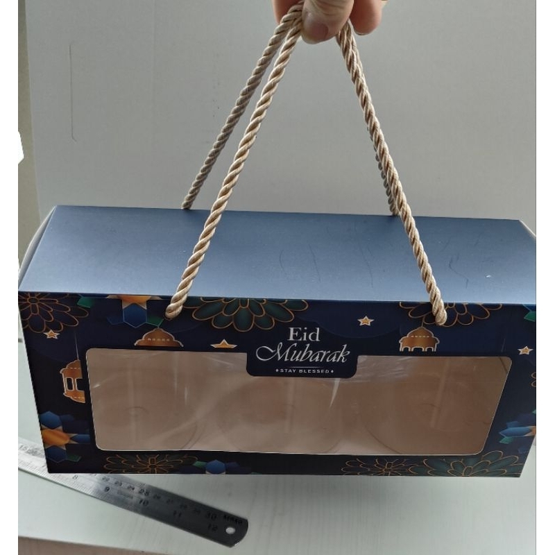 

Dus tabung hampers idul Fitri eid mubarak ivory
