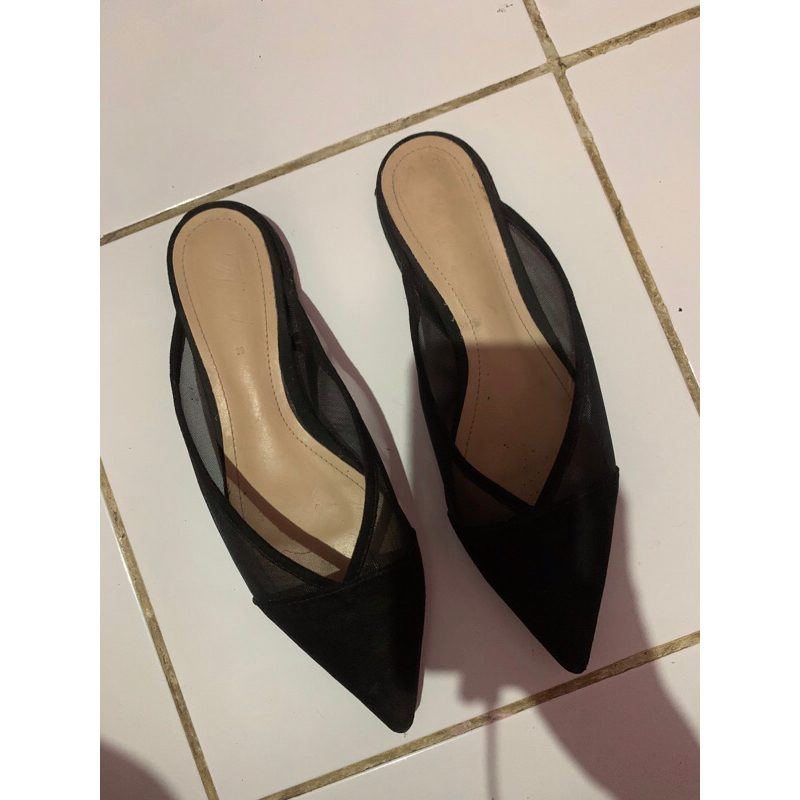 preloved flatshoes zara