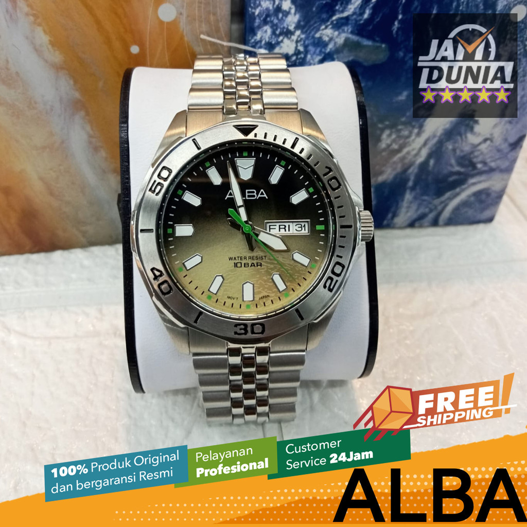 ALBA ORIGINAL AV3585 AV3585X1 AV35 85 AV 35 85 X1 AV3 JAM TANGAN PRIA JAM PRIA CT ST JAMDUNIA B086