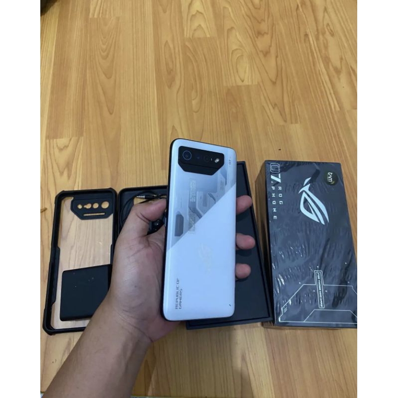 ROG PHONE 7 12/256 SECOND FULLSET PUTIH