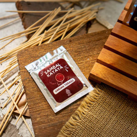 

[PAKET 10 SACHET] Sambal Terasi Sachet 20gr
