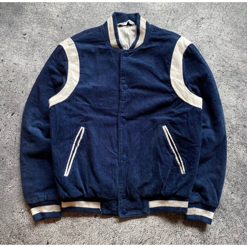 Zara Corduroy Bomber Jacket