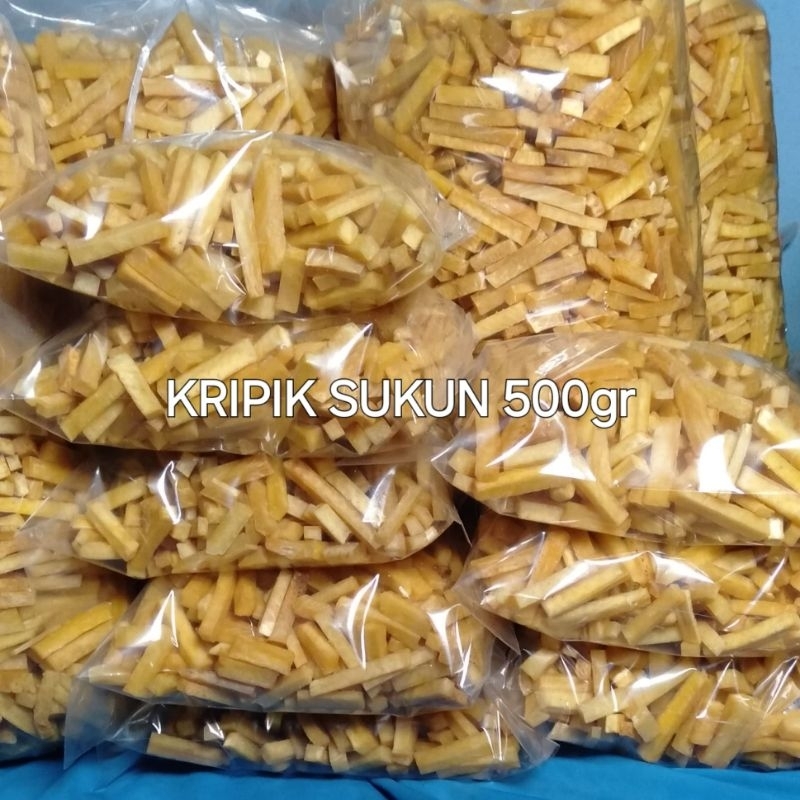 

KRIPIK SUKUN ORIGINAL // UKURAN 500gr