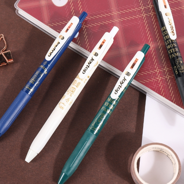 

Joytop Little Monster Plastic Clip Gel Pens PEN-3590 Pulpen Tinta [CREATIV]