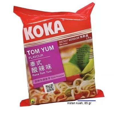 

Koka Tom Yum Flavour Instant Noodles [85 gr]