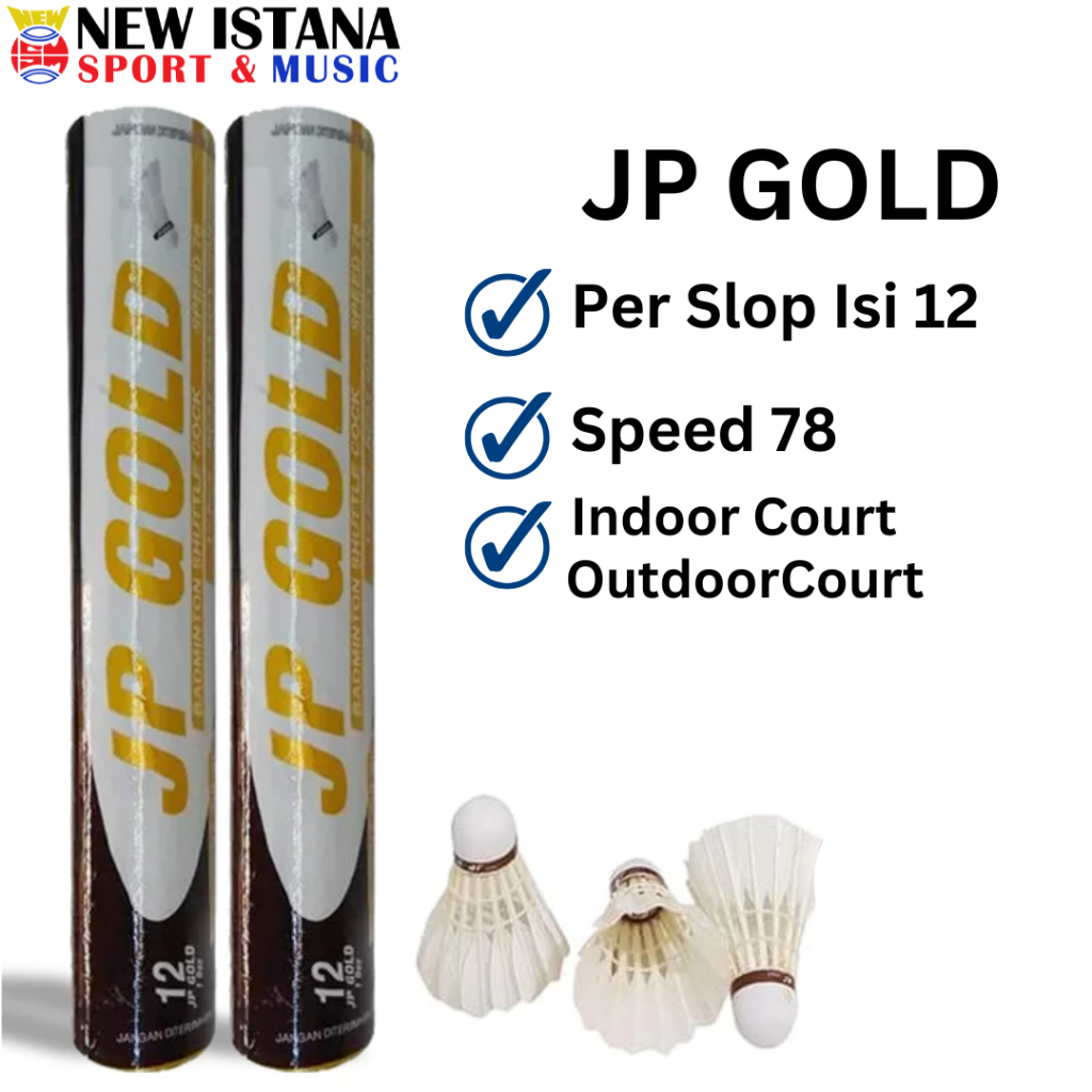 Shuttlecock Badminton JP GOLD