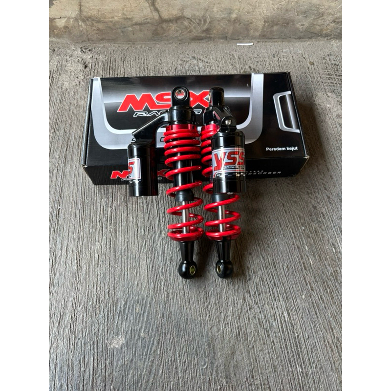 Shockbreaker Tabung 280mm Merah MOTOR Jupiter Vega ZR Vega r new Jupiter Z1 shock belakang MOTOR