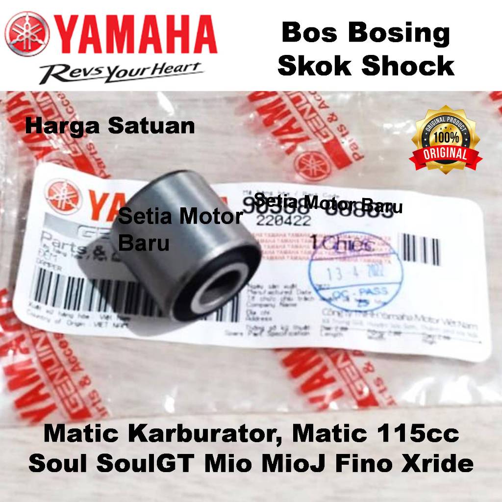 Bos Bosing Sok Skok Shock Motor Matic Soul SoulGT Mio MioJ Xride Fino Ori Asli Yamaha