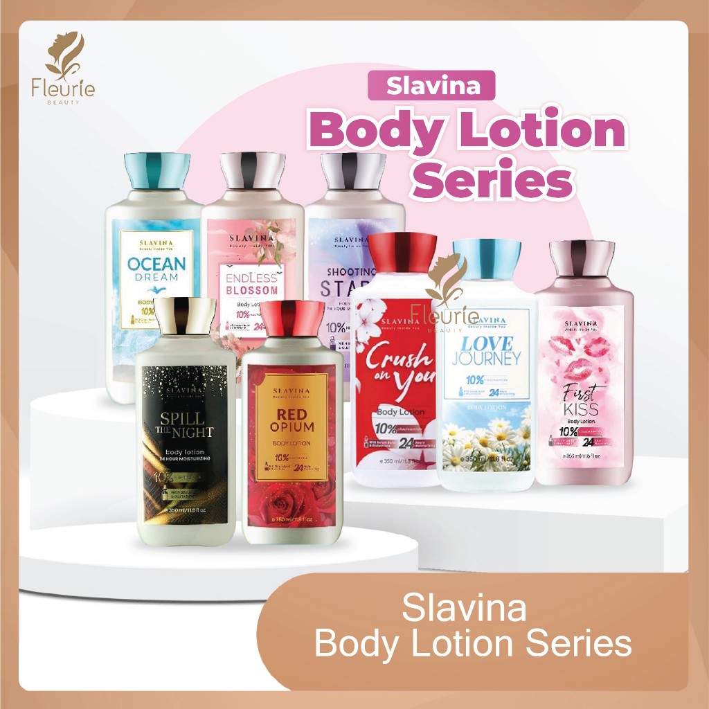 SLAVINA Body Lotion Series - Body Care / Lotion Wangi Melembapkan Slavina