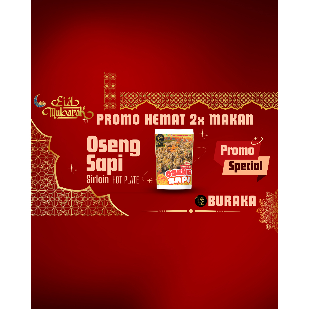 

[Catering Buraka] OSENG SAPI - HOT PLATE