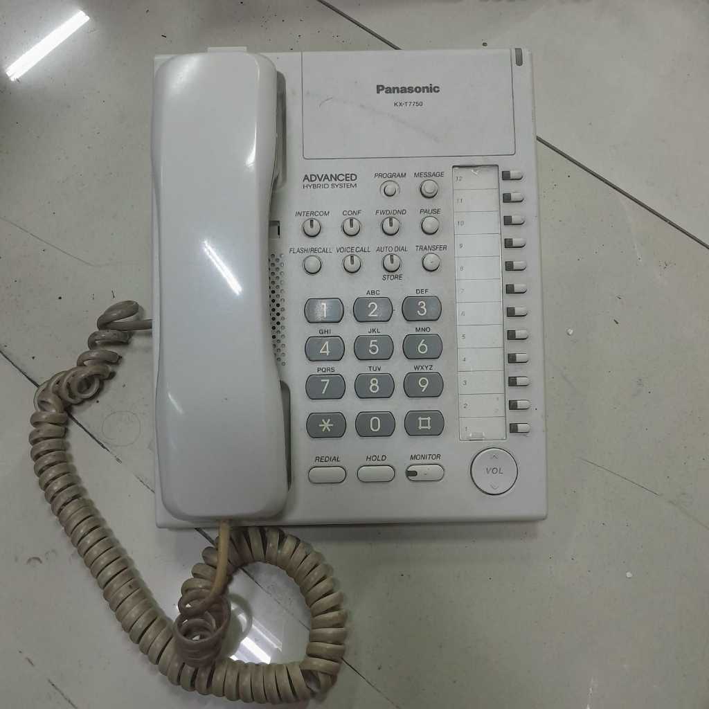 TELEPON PABX PANASONIC KX-T7750X (bekas)