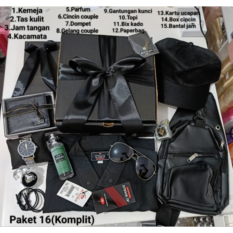 

HAMPERS PRIA / KADO COWO / KADO PRIA / KAFO VALENTINE COWO / KADO ANNIVERSARY PRIA / HAMPERS / BAJU COWO / DOMPET PRIA / JAM TANGAN PRIA / KACAMATA