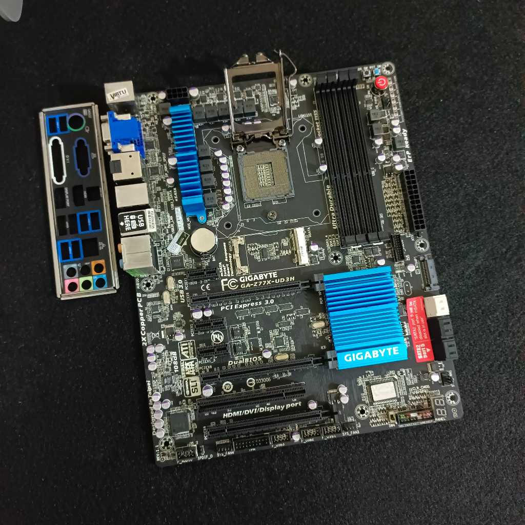 MOTHERBOARD GIGABYTE Z77X UD3H LGA 1155 INTEL SANDY/IVY BRIDGE