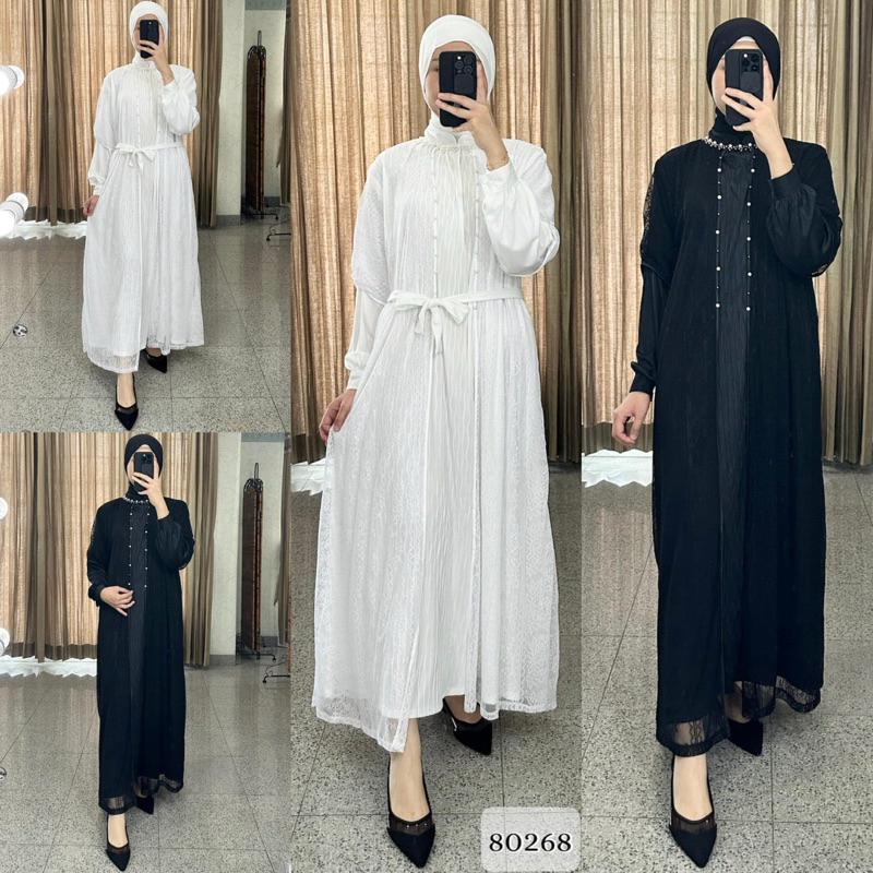 Dress Brokat Elegant