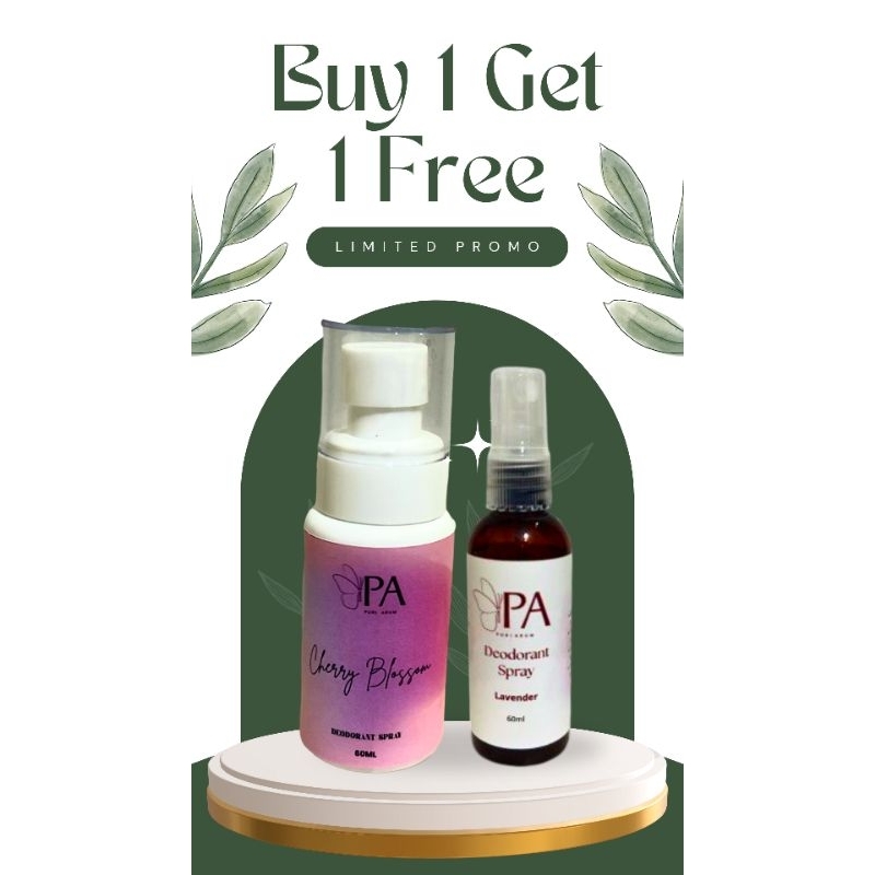 Puri Arum Deodorant spray - deodorant spray tawas - deodorant spray antiperspirant - deodorant spray