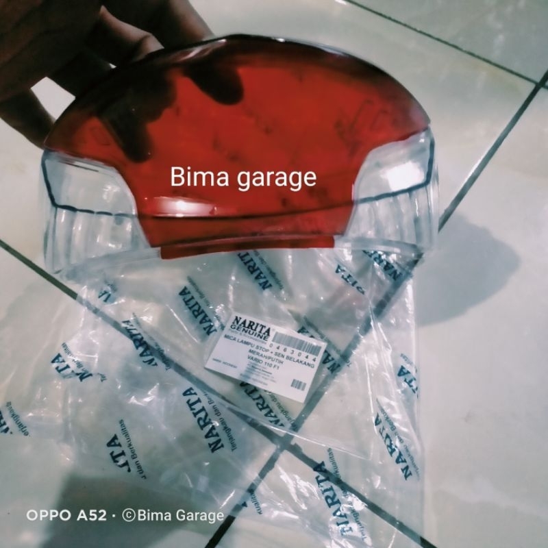 Mika Kaca Lampu Stop Belakang Vario 110 Fi