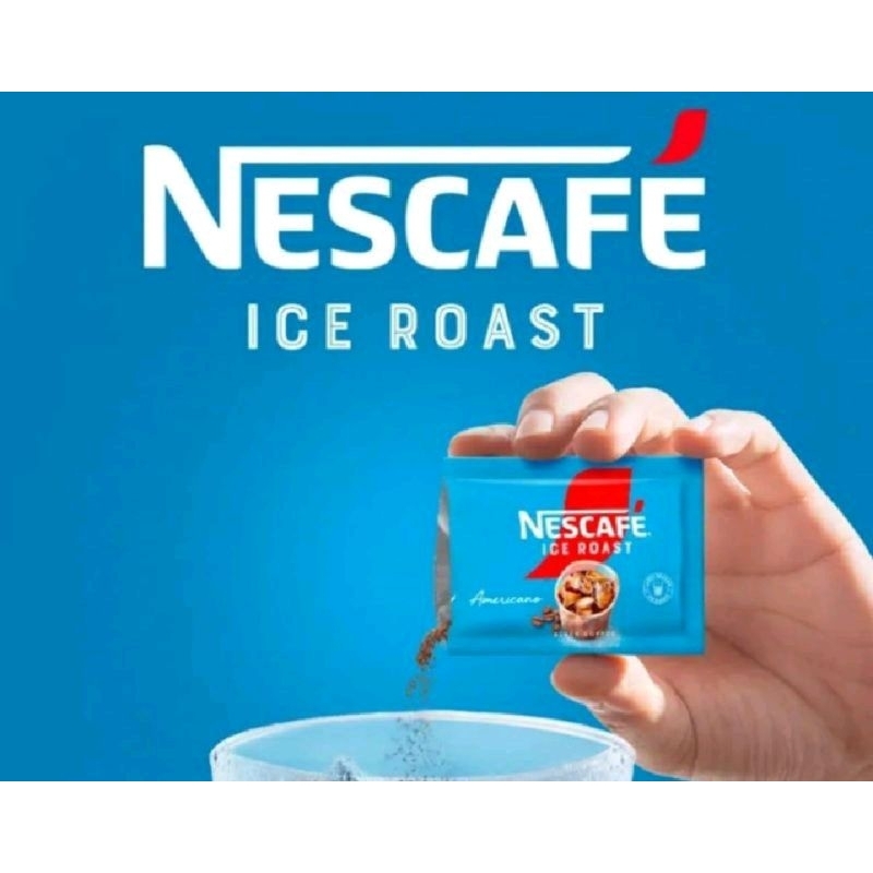 

NESCAFE ICE ROAST AMERICANO 10 SACHET KOPI DIET ORIGINAL