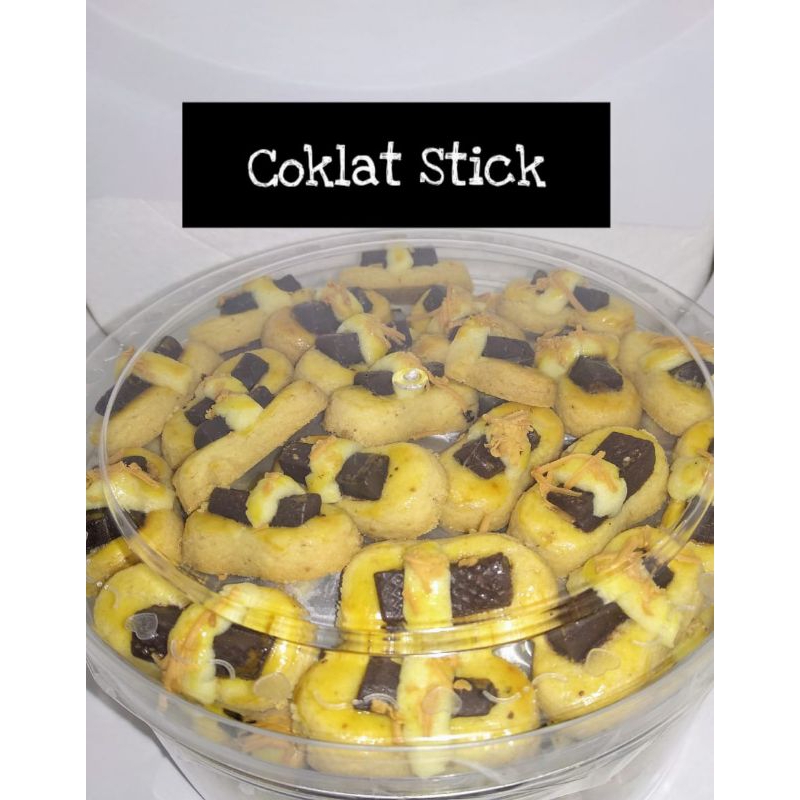 

kue kering lebaran kuker coklat stick