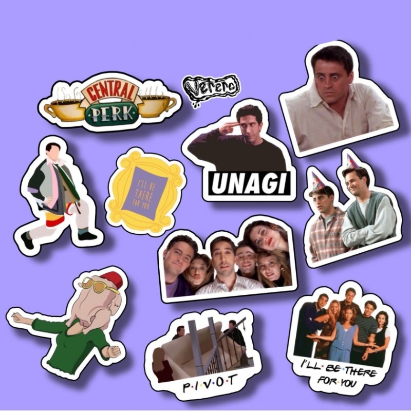 

Sticker FRNS Central Park Joey Pack isi 10 pcs vinyl waterproof