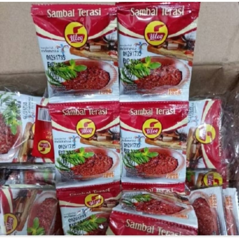 

Sambel Uleg Finna Terasi 1 Renceng isi 10 pcs