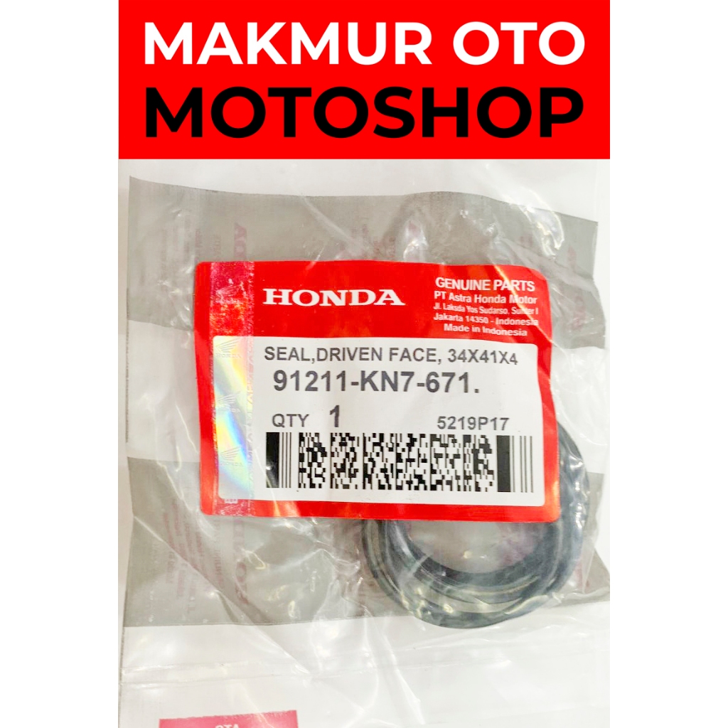 KVY KN7 KVB Seal Pully / Pulley O-Ring Vario Lama CBS 110 125 150 Beat FI Pop eSP Spacy Scoopy F1 – 