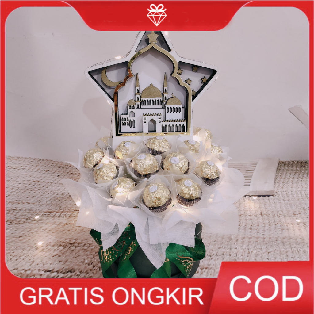 

KAREEM GIFT - Hampers Idul Fitri - Hampers Pajangan Ramadhan - Kado Lebaran Murmer - Bingkisan Kado Snack HR018