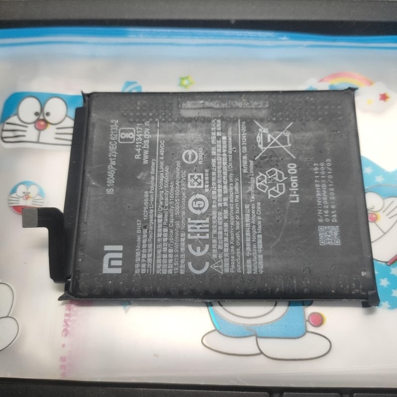 batre Poco X3 / Poco X3 Pro / Poco X3 NFC Copotan batrai