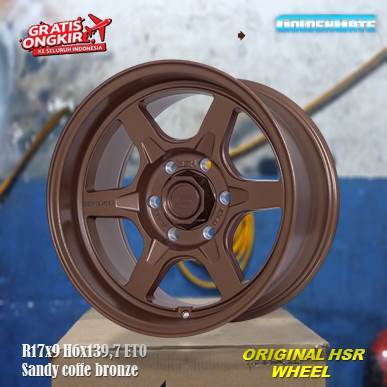 Velg te37 r17 pajero fortuner hilux terbaru hsr sty lebar 9 et0 rata body