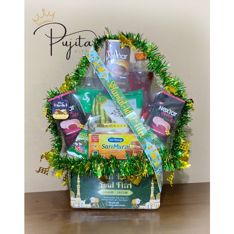 

Parcel Lebaran Idul Fitri Hari Raya Idul fitri Islam Unik cantik murah gowa makassar custom